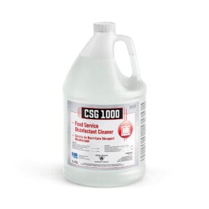 CSG1000 Food Service Disinfectant Cleaner