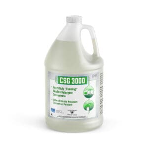 CSG3000 Heavy Duty Foaming Alkaline Detergent Concentrate