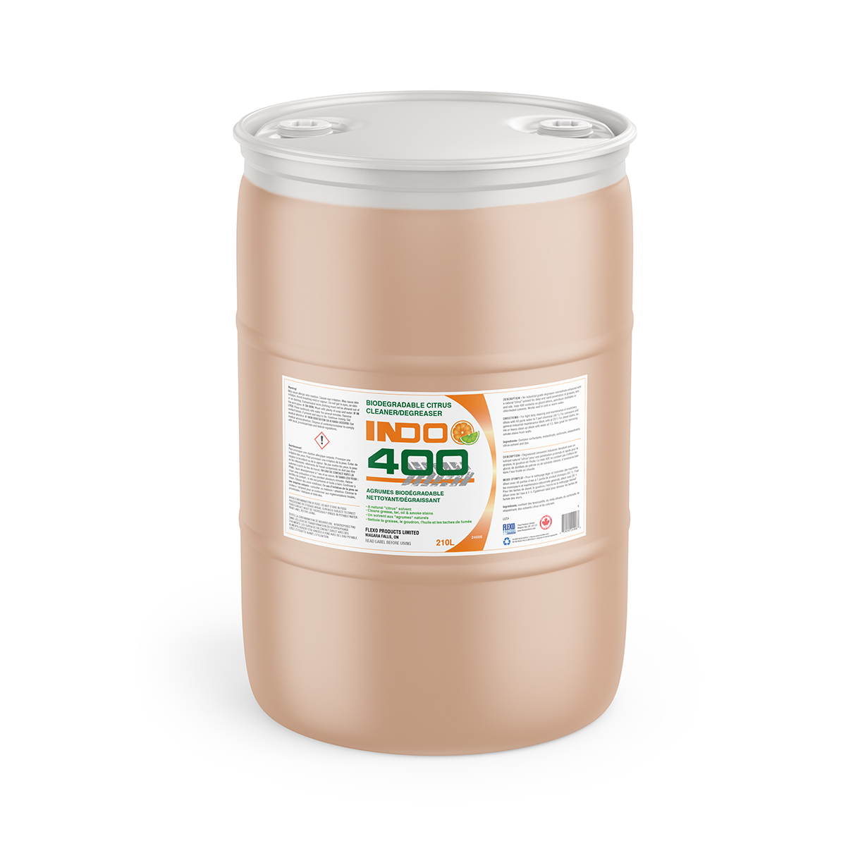 Indo 400 Biodegradable Citrus Cleaner/Degreaser - Image 3