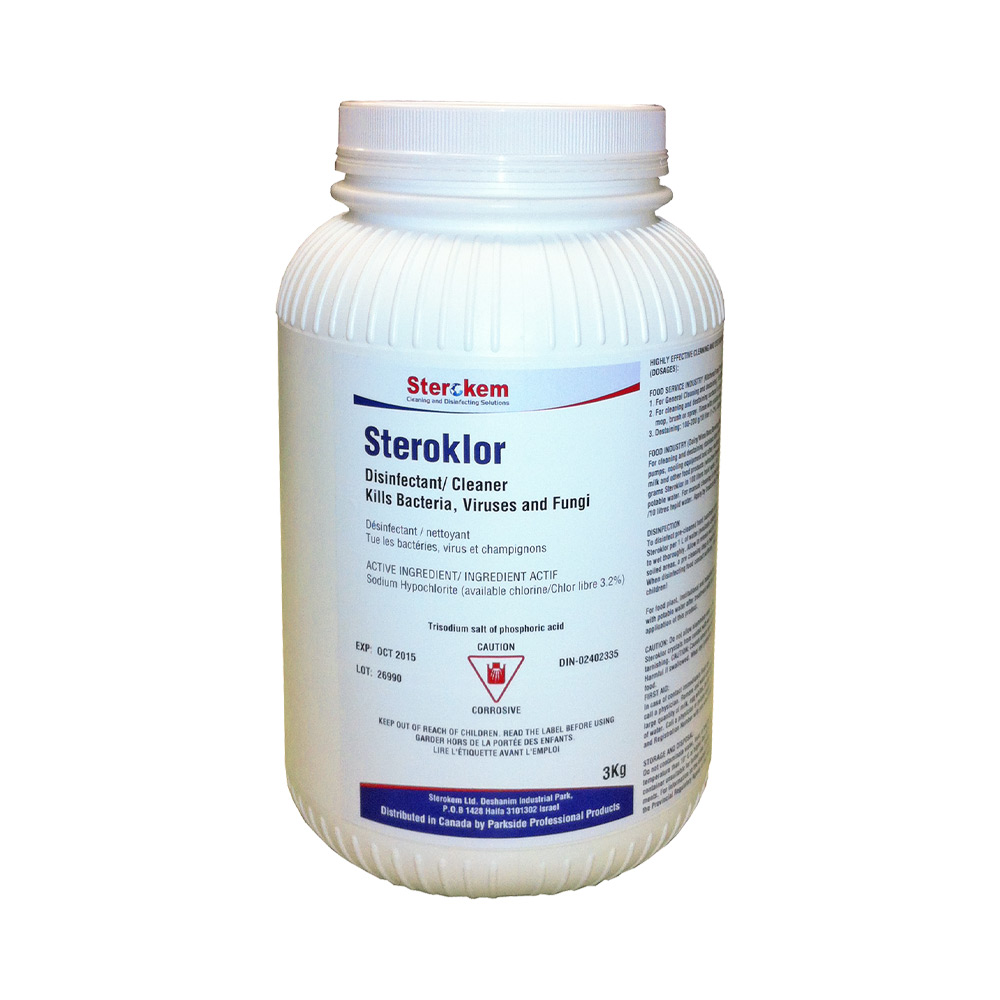Steroklor Disinfectant Powder Cleaner