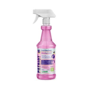 Patriot 10 Spray & Wipe EcoLogo Cleaner